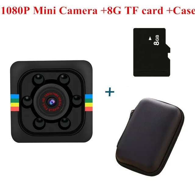 SQ11 PRO Mini Camera 1080P Sensor