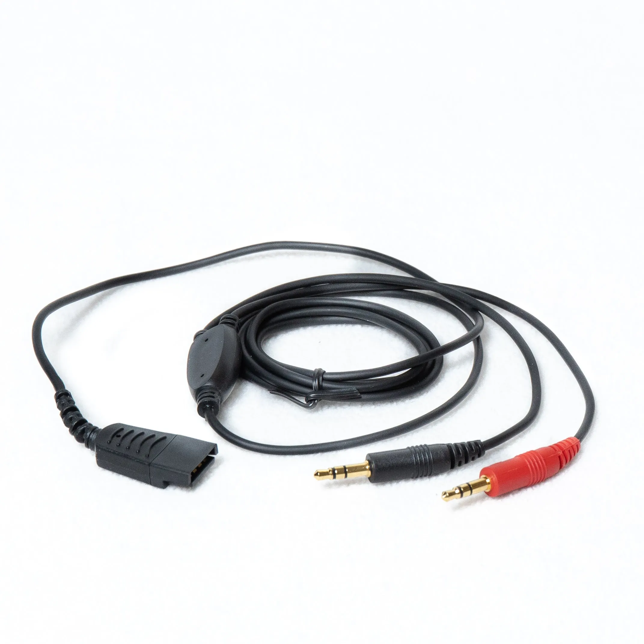 Starkey S135-MM Cable with Flat QD to Dual 3.5mm
