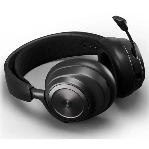 SteelSeries 61521 Arctis Nova Pro Wireless X High-Fidelity Gaming Audio with Active Noise Cancellation Gaming Headset - Black