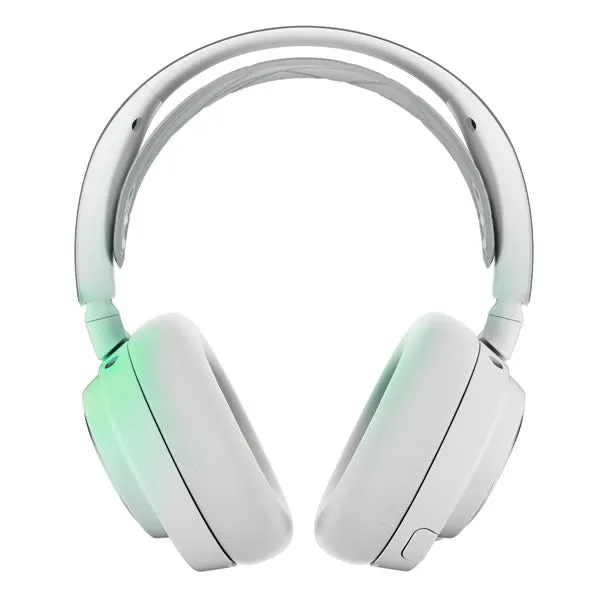 SteelSeries 61525 Arctis Nova Pro Wireless X High-Fidelity Gaming Audio with Active Noise Cancellation Gaming Headset - White