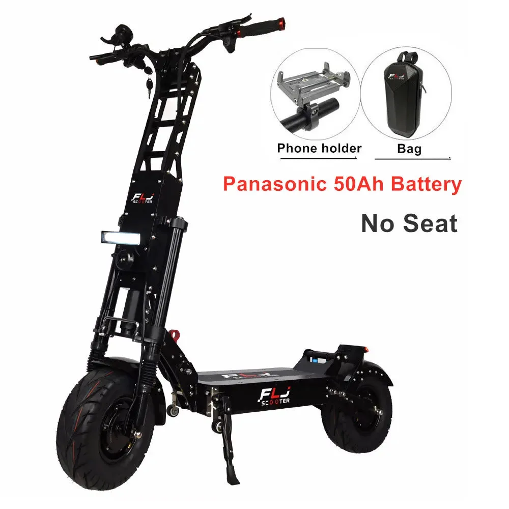 Super Offer SPAIN STOCK FLJ Upgraded 13inch 6000W 50AH Powerful Electric Scooter