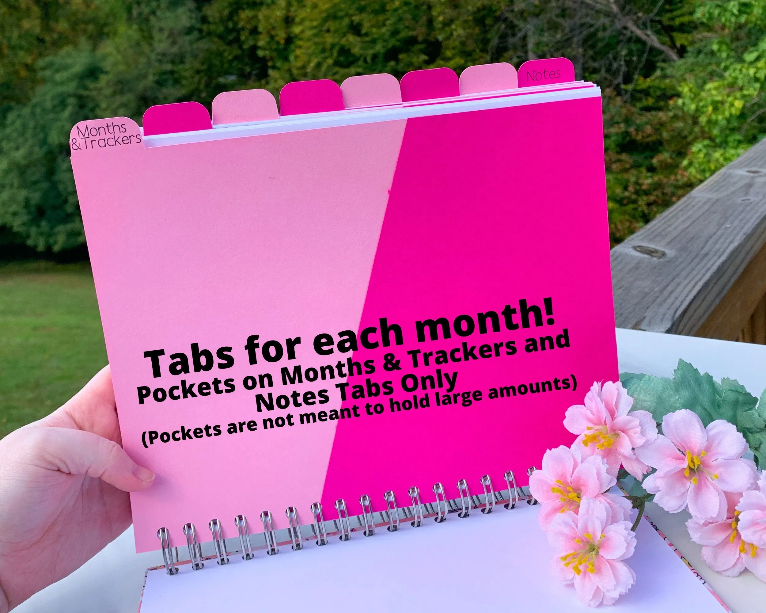Undated Spiral Symptom Journal, 6 Month Daily Chronic Illness Pain Diary Log for Spoonies, Customizable