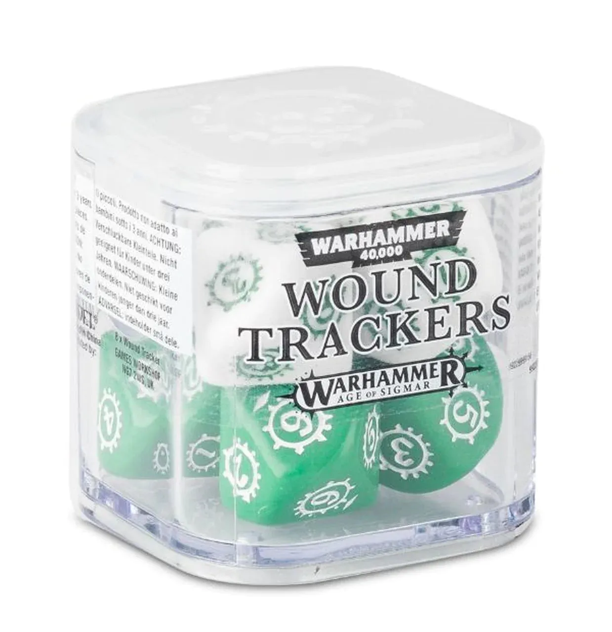 Warhammer Age of Sigmar Wound Trackers White and Green
