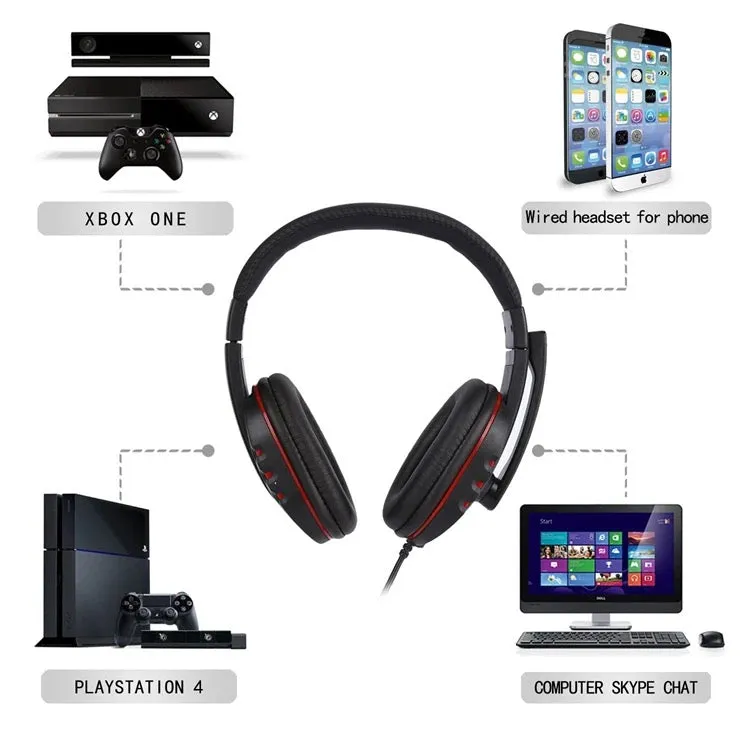 Wired Hi-Fi Gaming Headphones Q-925