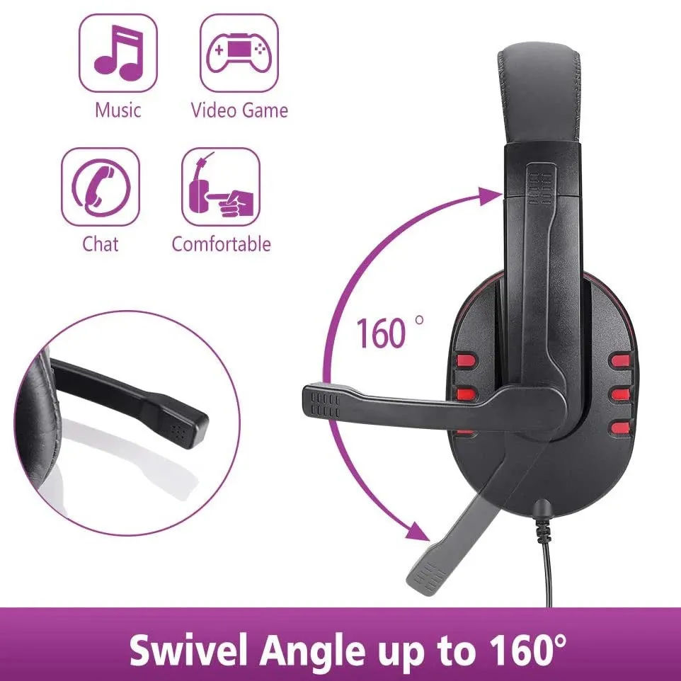 Wired Hi-Fi Gaming Headphones Q-925