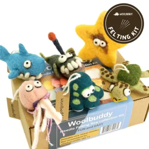 Woolbuddy Sea Adventure Needle Felting Kits