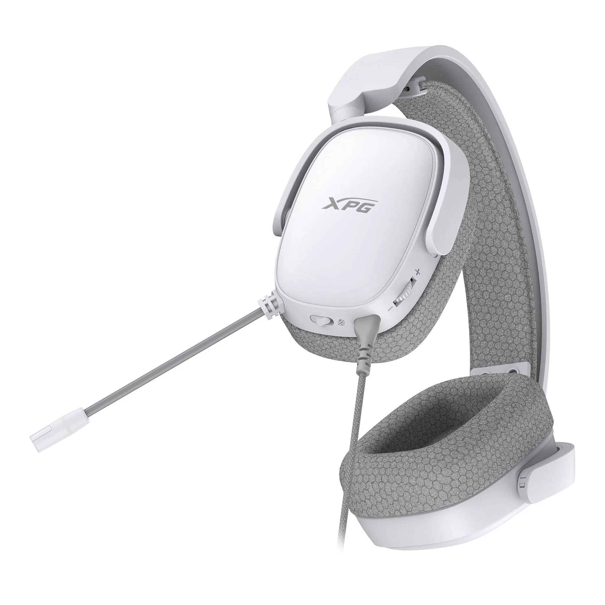 XPG White Precog S Gaming Headset with Microphone