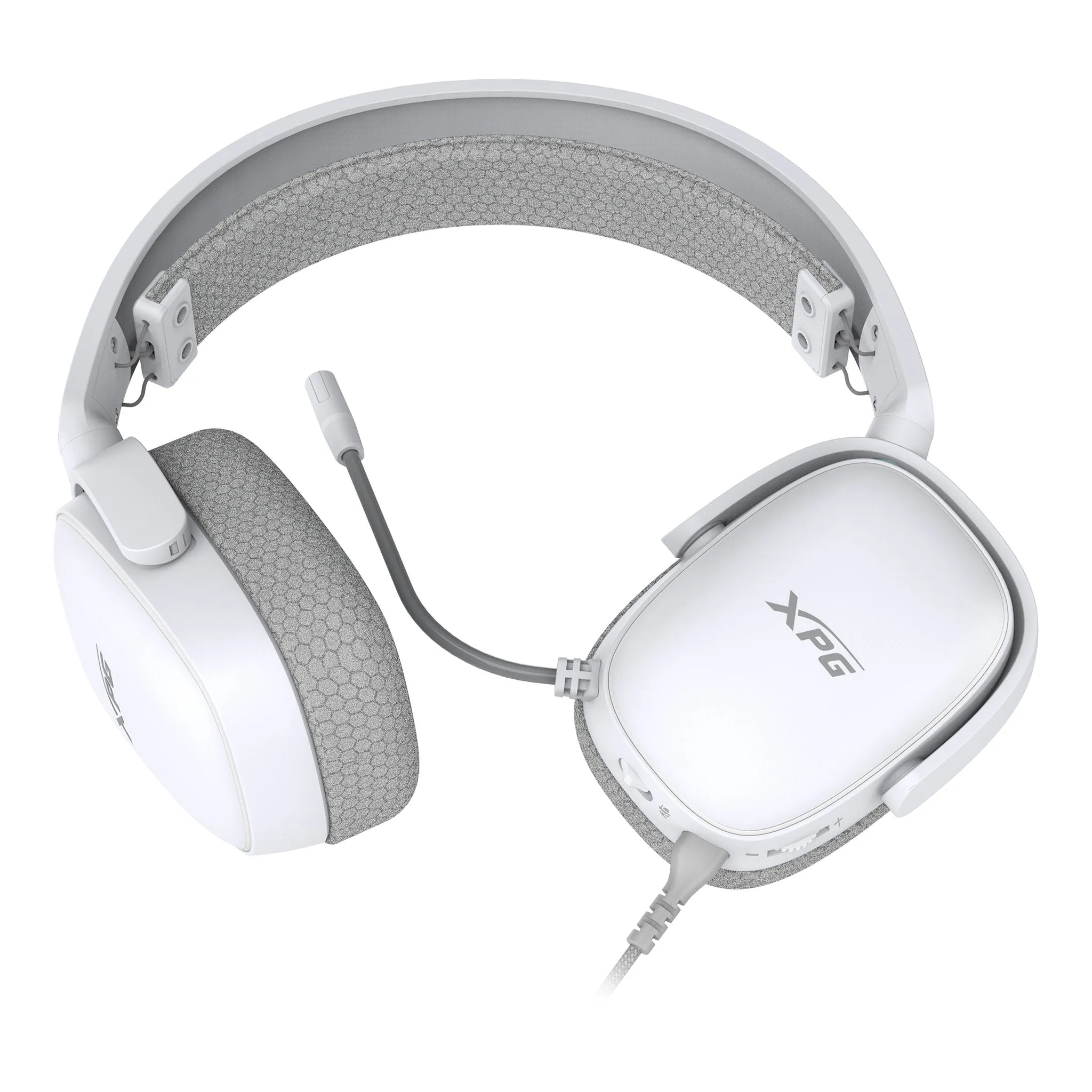 XPG White Precog S Gaming Headset with Microphone