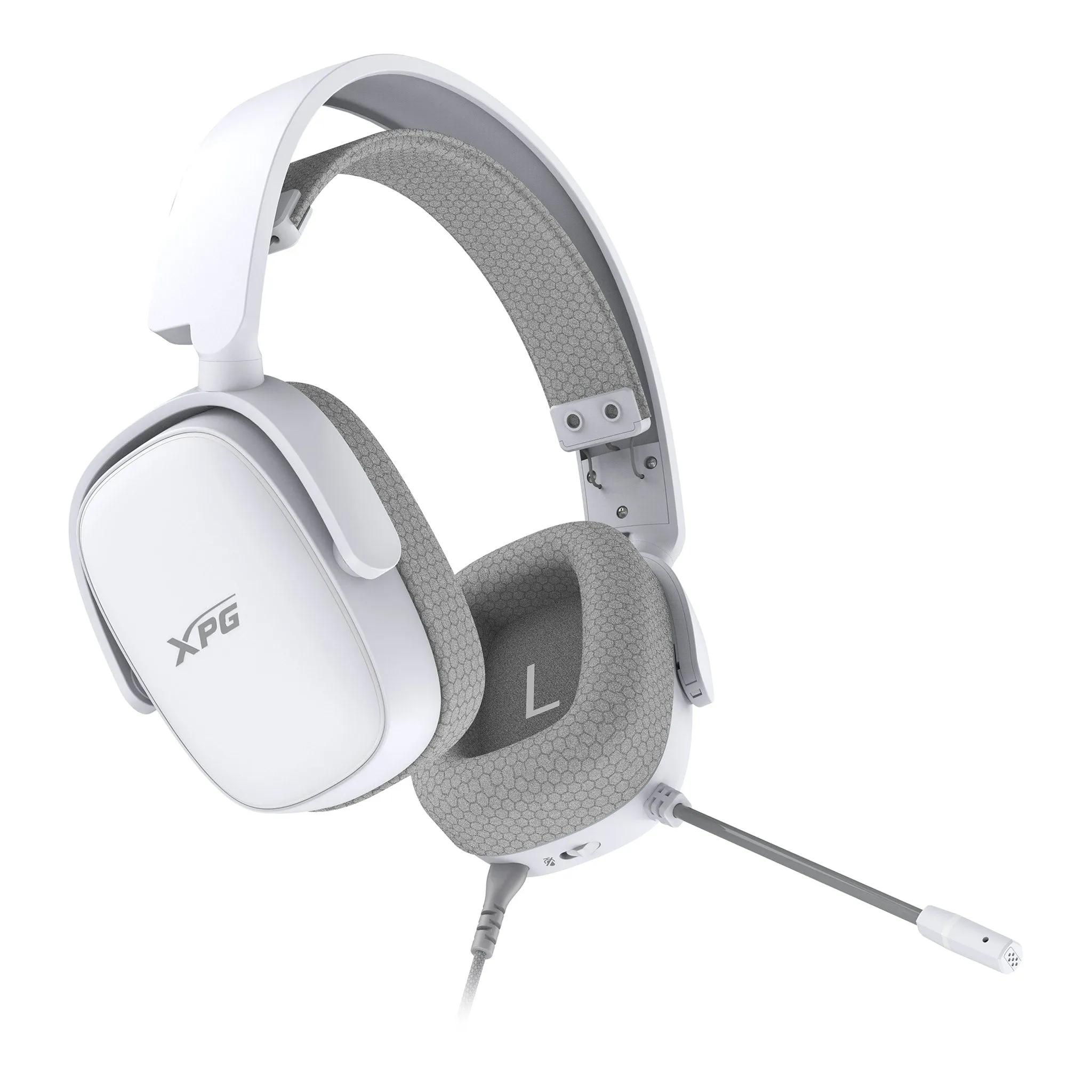 XPG White Precog S Gaming Headset with Microphone