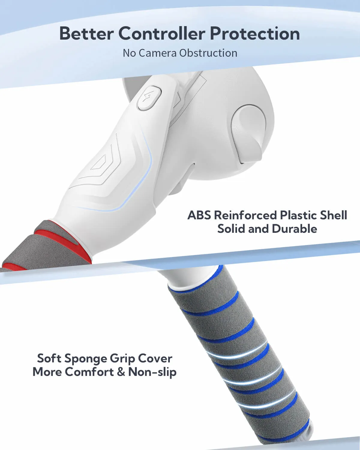 ZyberVR Quest 2 Multipurpose 3-in-1 Sticks